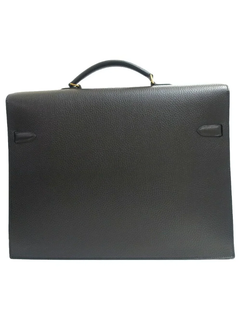 Hermes Kelly Depeche 38 Ardennes Black GD Handbag